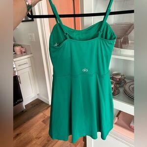 ALO Yoga | Dresses | Alosoft Courtside Tennis Dress Iced Green Tea |  Poshmark